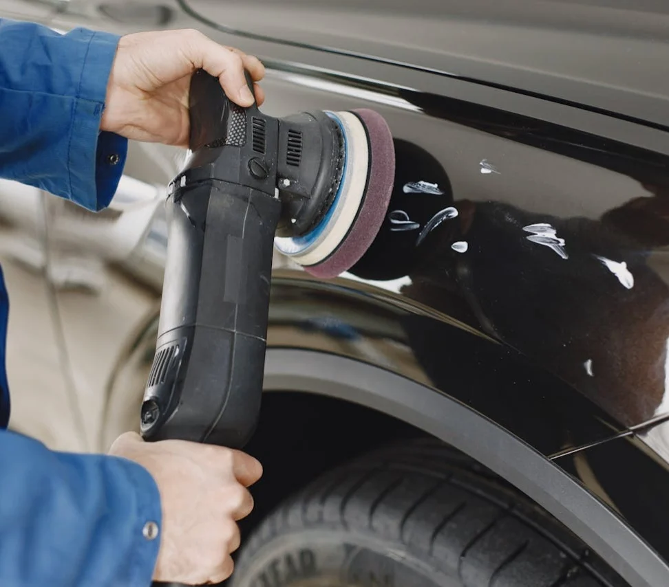 Paint correction and cutting polish service for cars in Dhaka