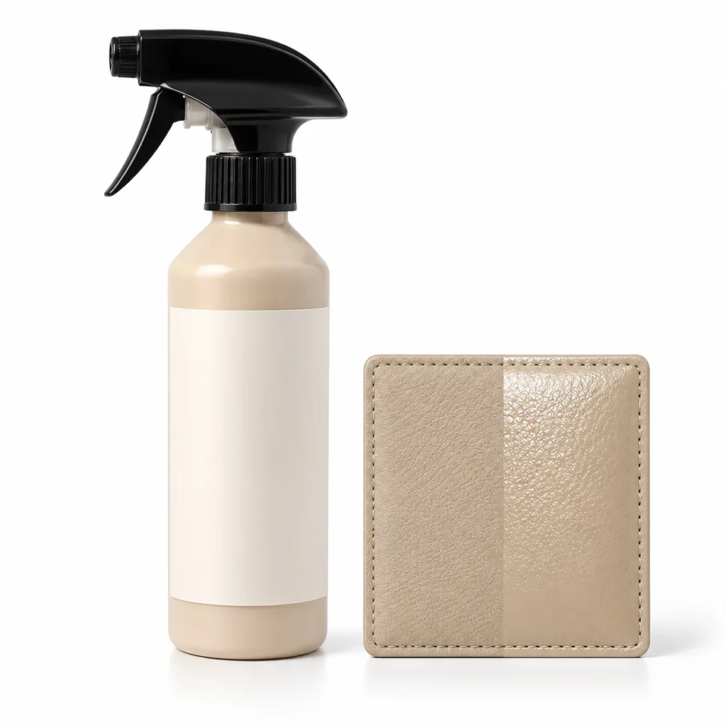Leather conditioner used by ShineX Dhaka