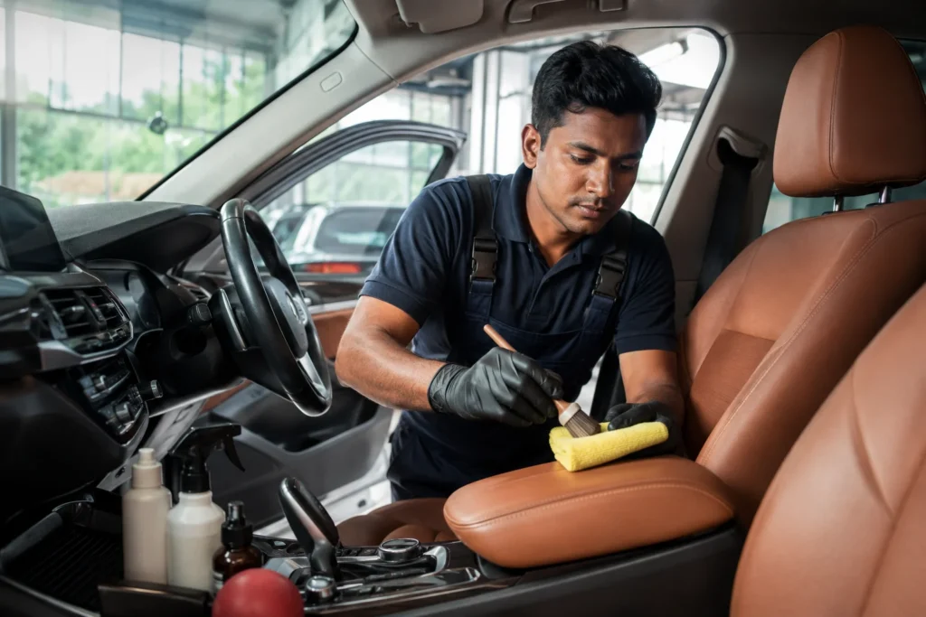 What is car leather treatment - ShineX Dhaka