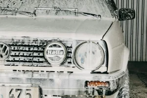 Professional car wash service in Dhaka